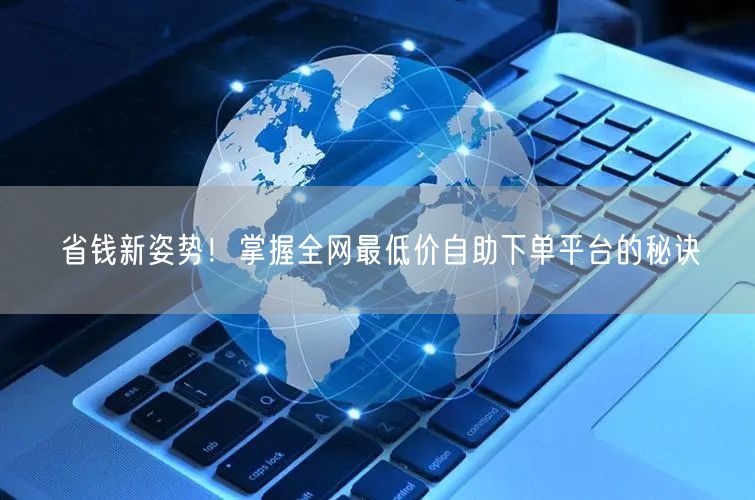 省钱新姿势!掌握全网最低价自助下单平台的秘诀