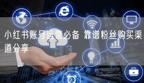 小红书账号运营必备 靠谱粉丝购买渠道分享